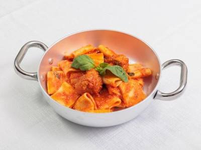 PACCHERO CON POMODORO E POLPETTE (FATTE FORZA!)