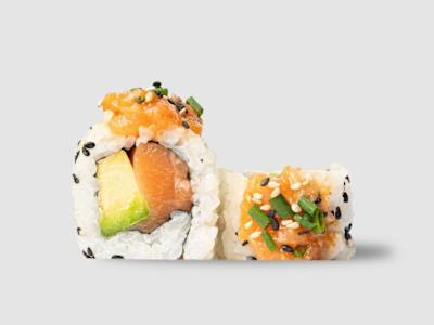Uramaki Spicy Salmon