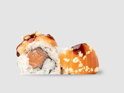 Uramaki Salmon Crunchy