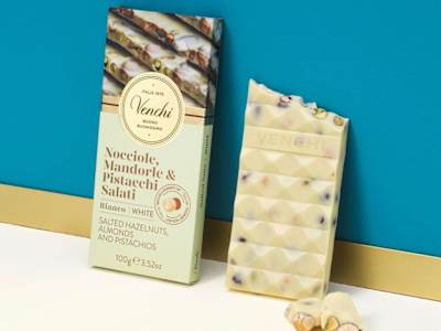 Tavoletta Cioccolato Bianco Salata