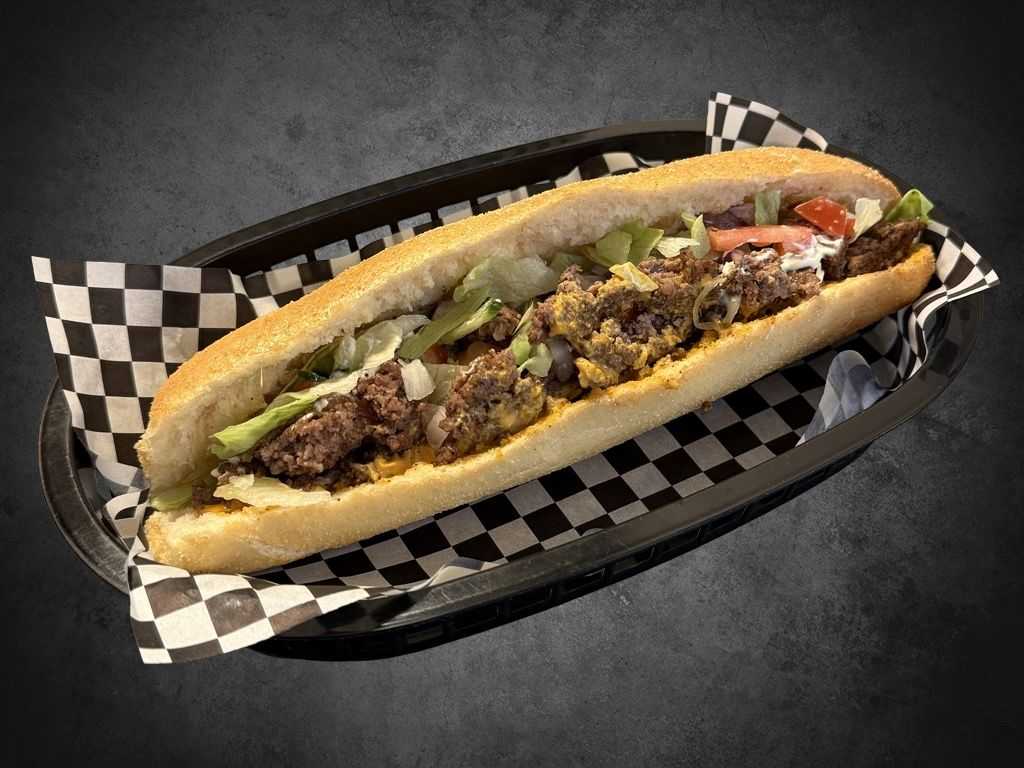 Hackfleisch Baguette