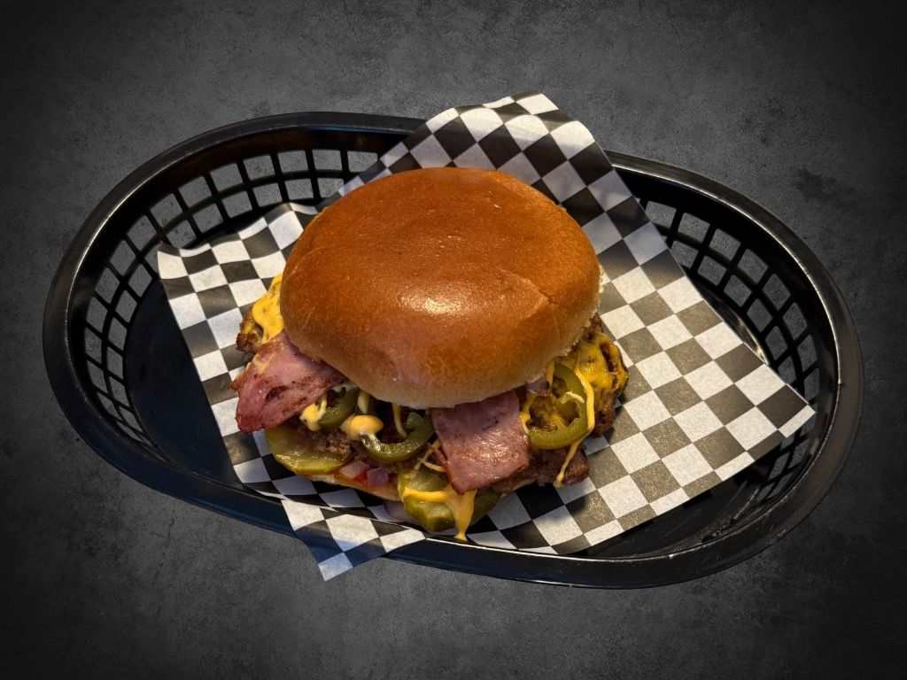 Spicy Jalapeno Bacon Burger